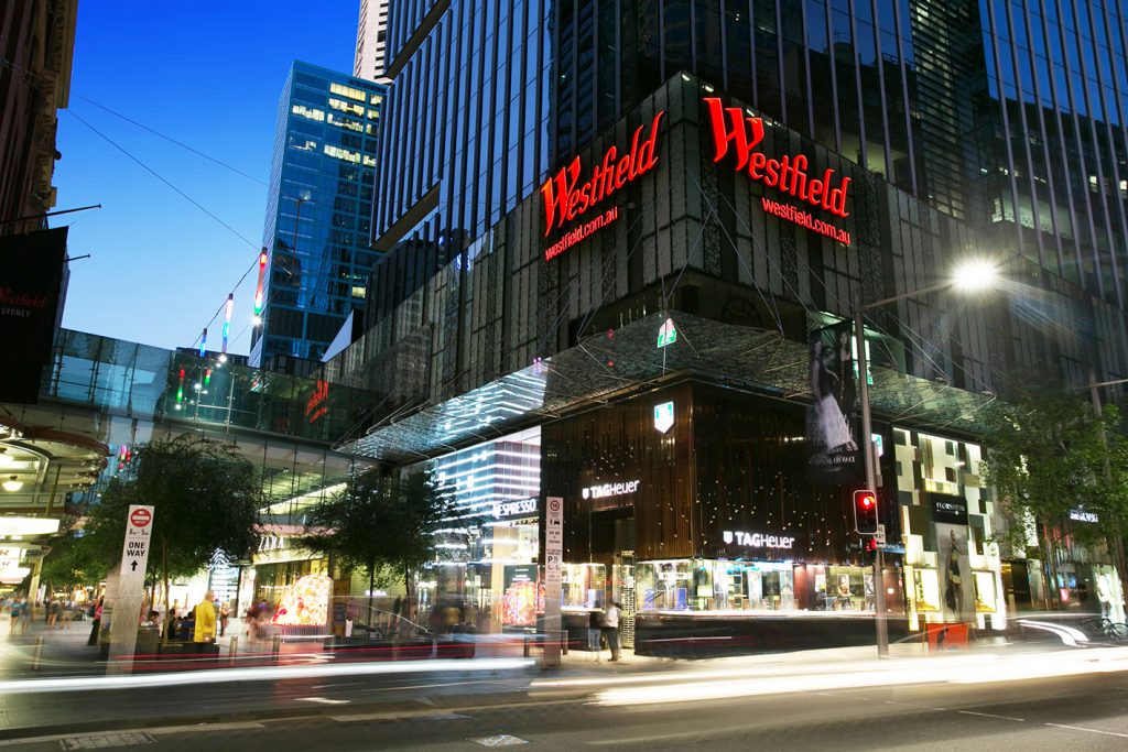 Westfield Centres, Australia-Wide